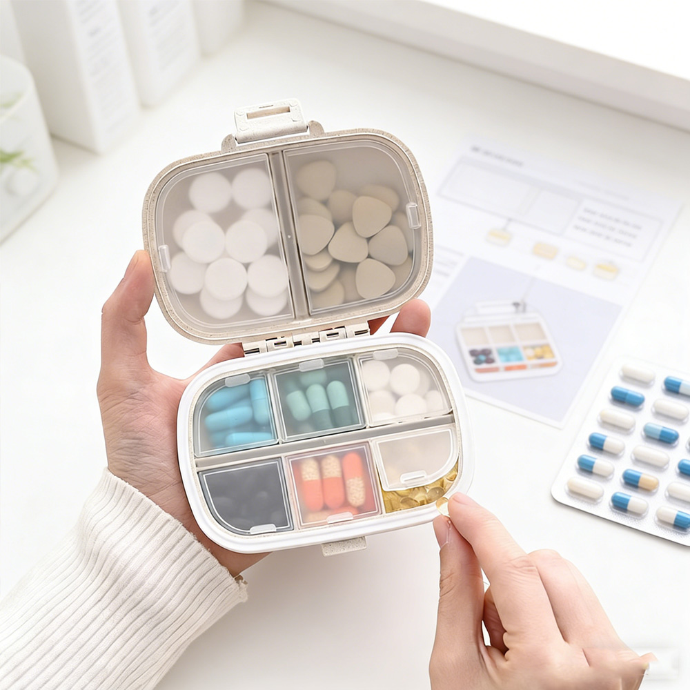First Aid Kit - Estuche Portátil para Almacenamiento de Medicamentos,
