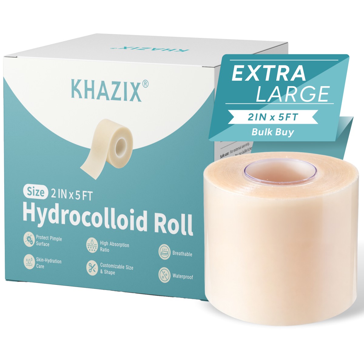 Bandage - Rollo de Vendaje Hidrocoloide KHAZIX de