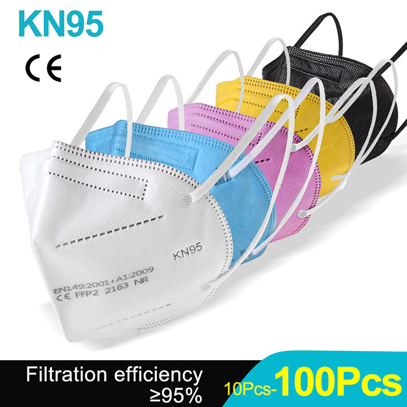Surgical Mask - 10-100 Uds FFP2 máscaras KN95 Mascarillas