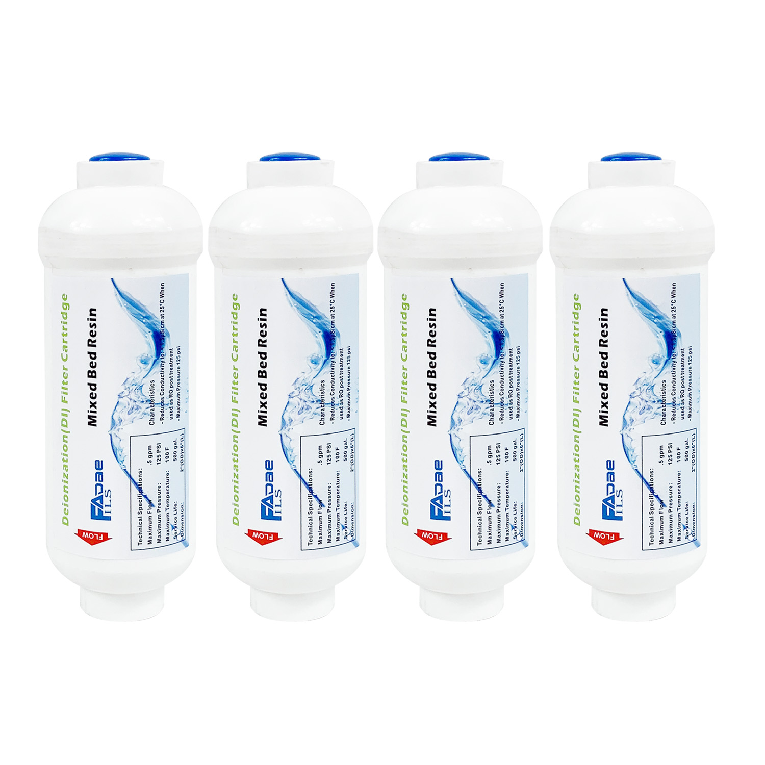 Xlab Medical - Paquete de 4 cartuchos de filtro