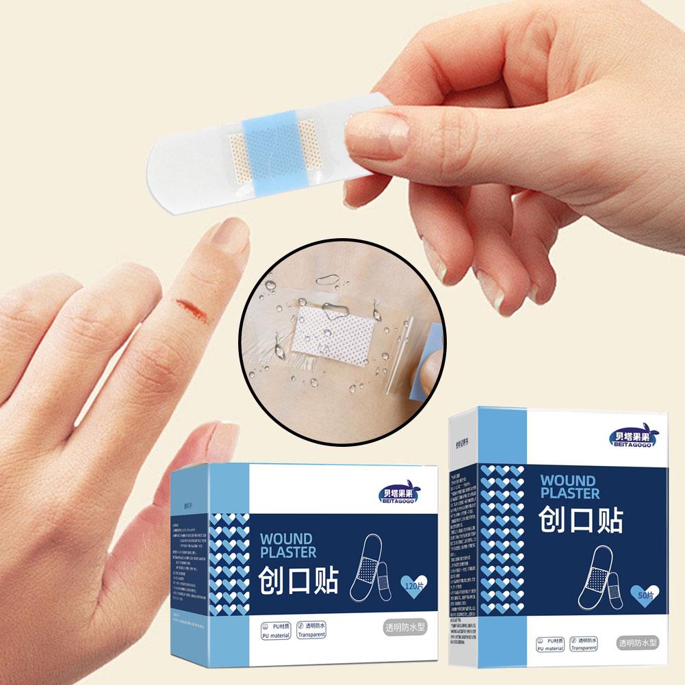 Medical Tape - 50/120/170PCS Venda impermeable para heridas, cinta