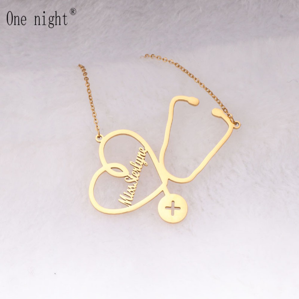 Collar con Nombre Personalizad - Stethoscope reseña y precio