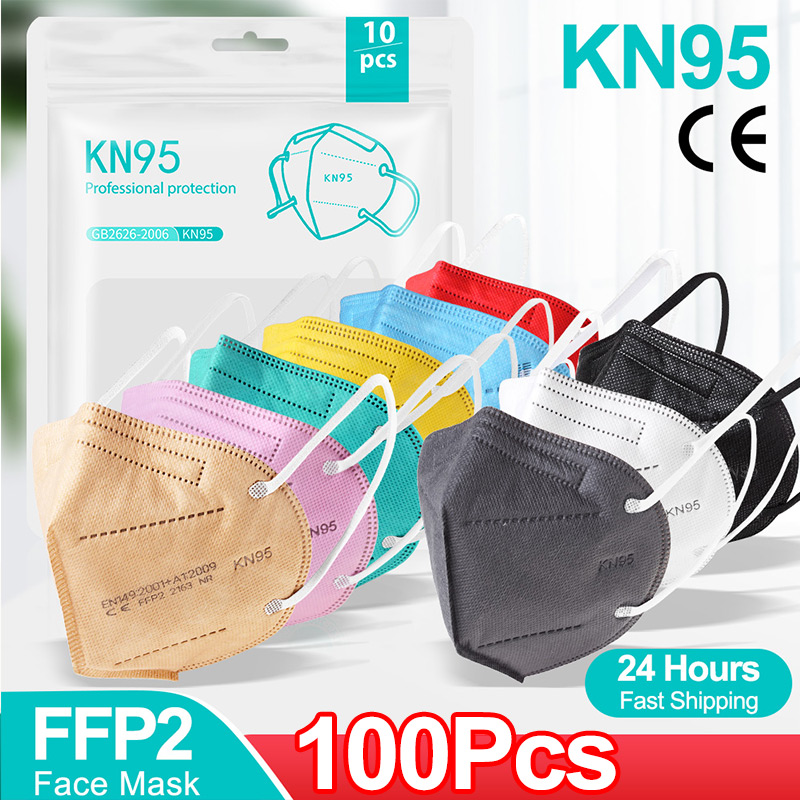 10-100 Uds mascarillas FFP2 ma - Surgical Mask reseña y precio