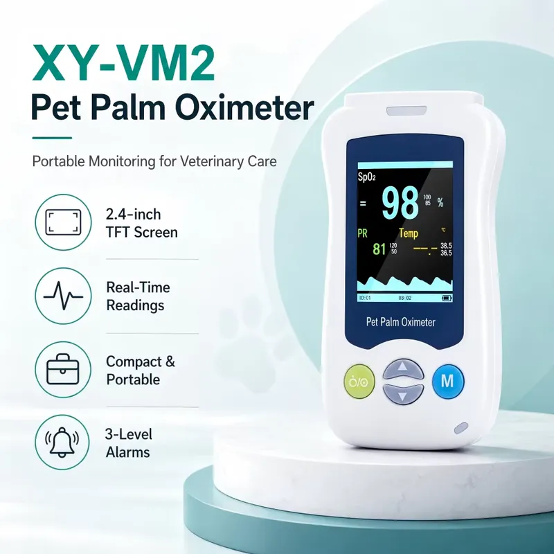 Oxímetro de Pulso Veterinario  - Pulse Oximeter reseña y precio