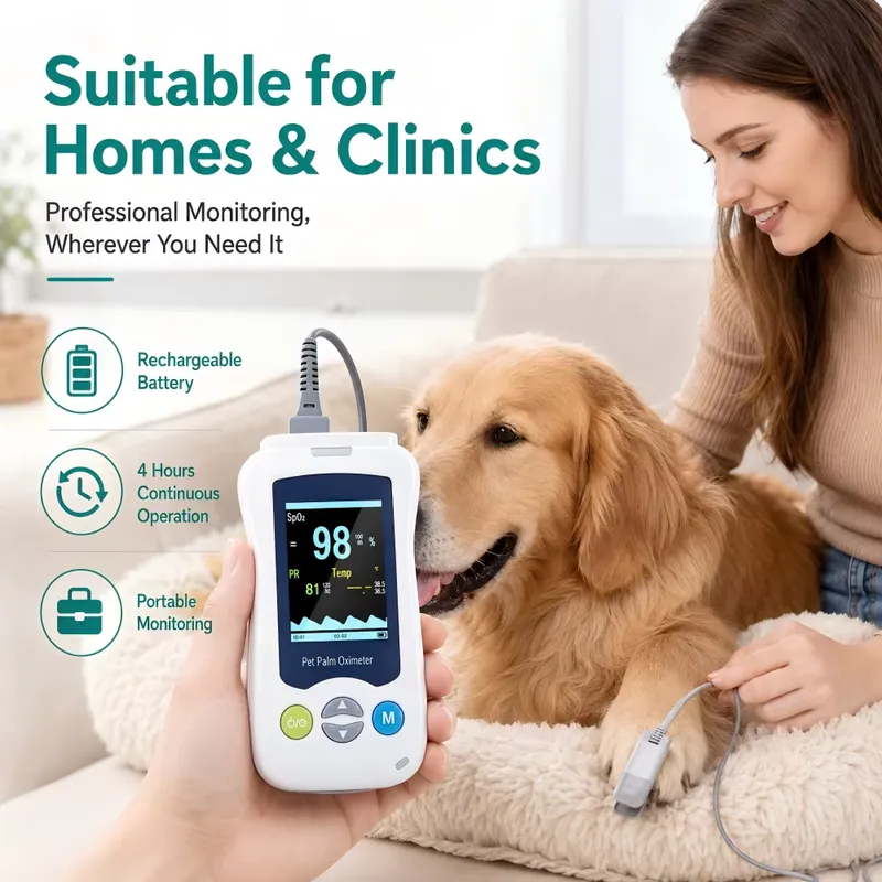 Oxímetro de Pulso Veterinario  - Pulse Oximeter reseña y precio