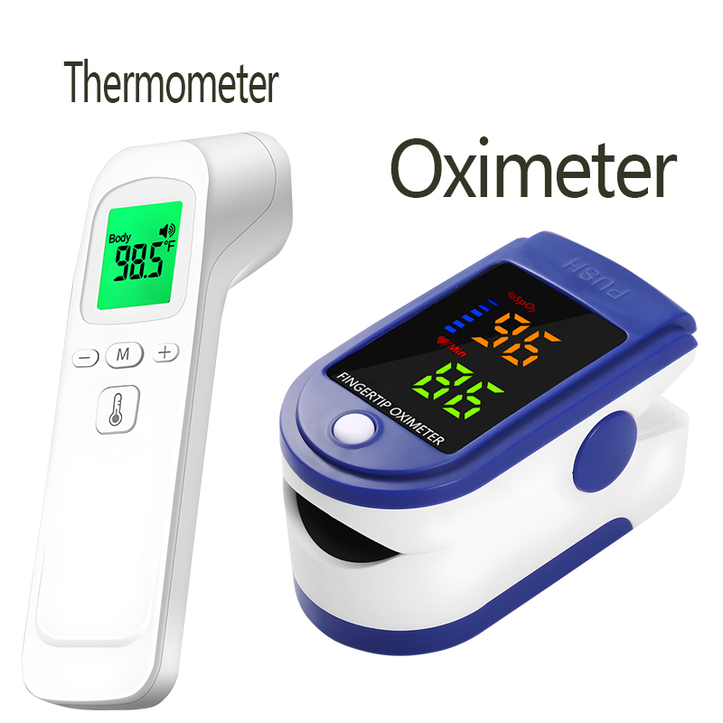 Termómetro infrarrojo sin cont - Pulse Oximeter reseña y precio