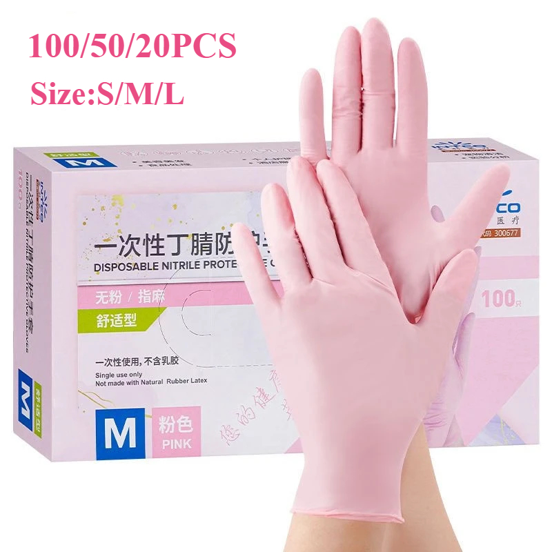 20/50/100 Uds guantes de nitri - Medical Gloves reseña y precio