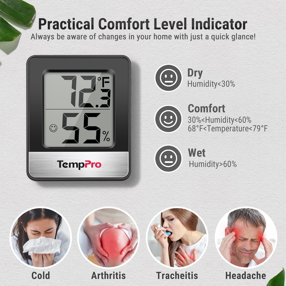 Higrómetro Digital, Termómetro - Thermometer Digital reseña y precio