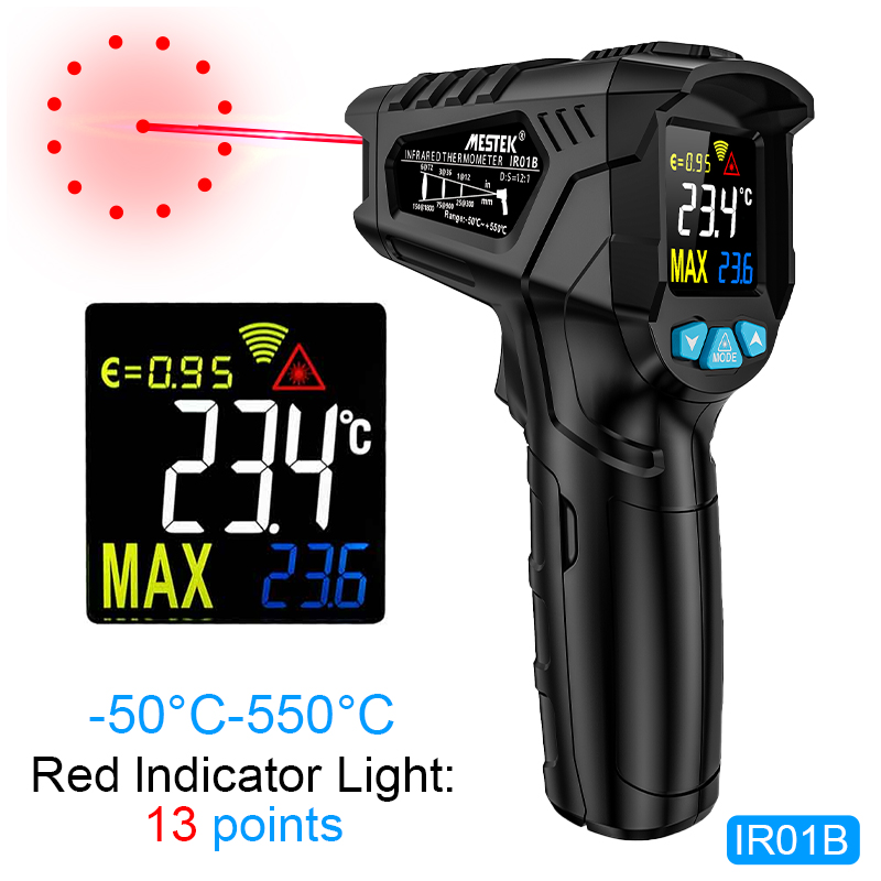 Termómetro digital infrarrojo  - Thermometer Digital reseña y precio