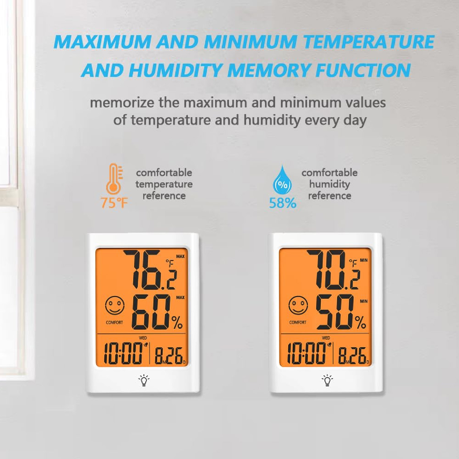 Termómetro e higrómetro digita - Thermometer Digital reseña y precio